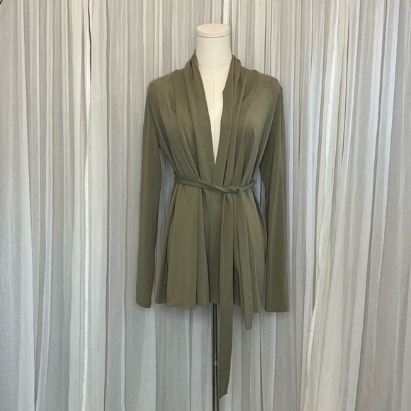 MaxMara Sweaters - MaxMara Weekend Olive Green Cardigan